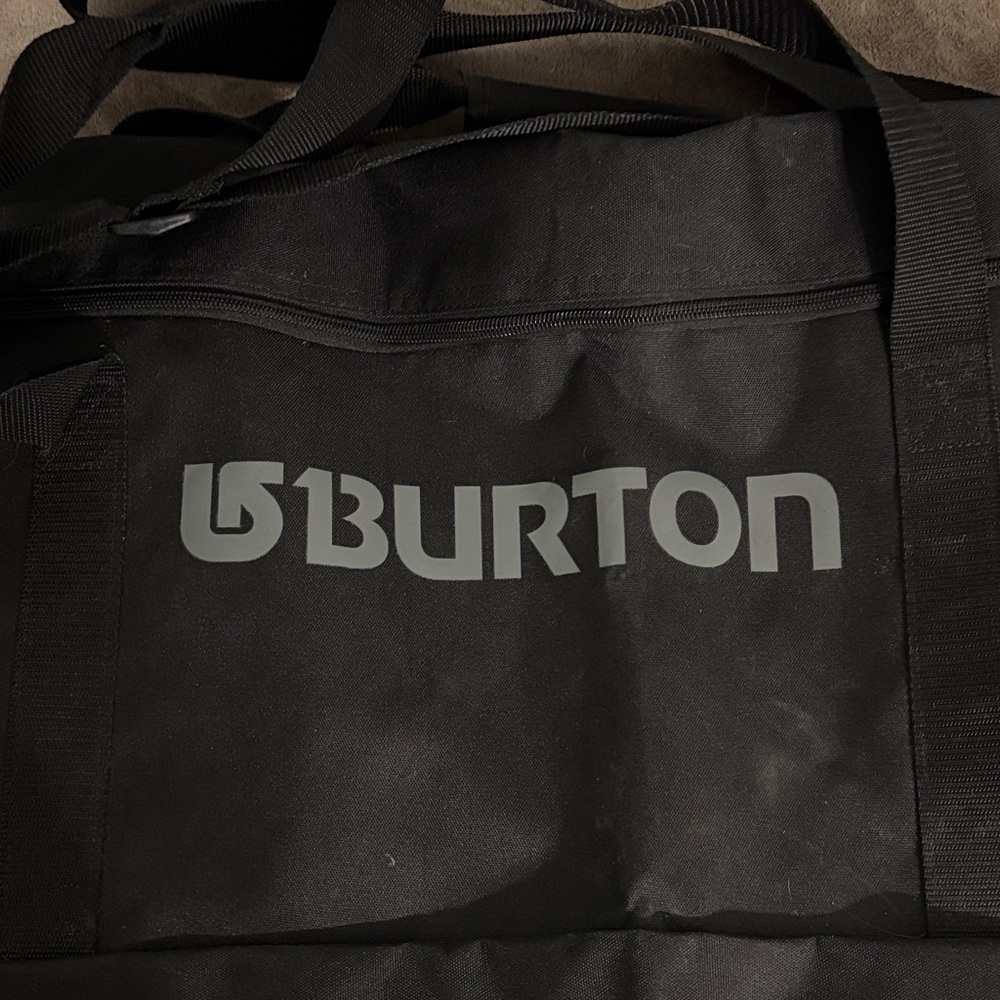 Burton Black Duffel Bag for Men